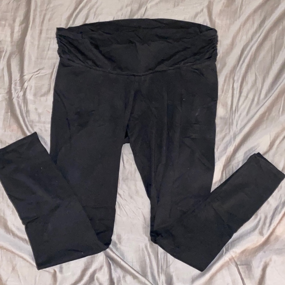 Final sale✨Motherhood maternity large black leggings